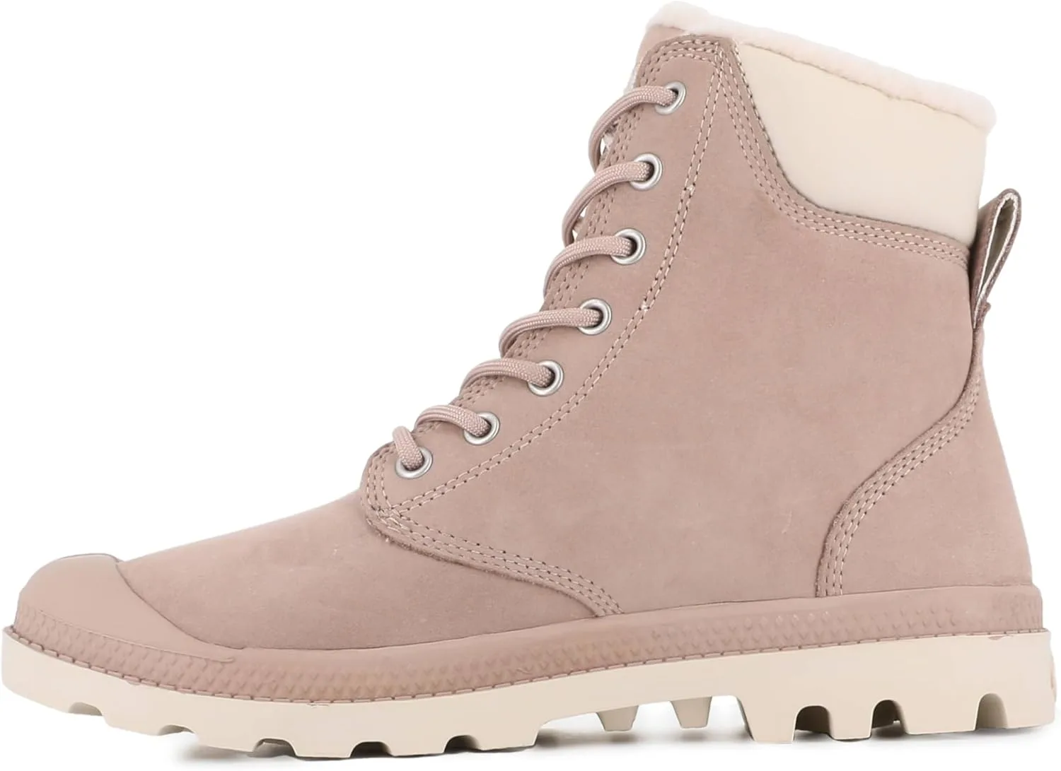 Классические водонепроницаемые унисекс ботинки Palladium Pampa Sport из коровьей кожи, розовый — фото 4