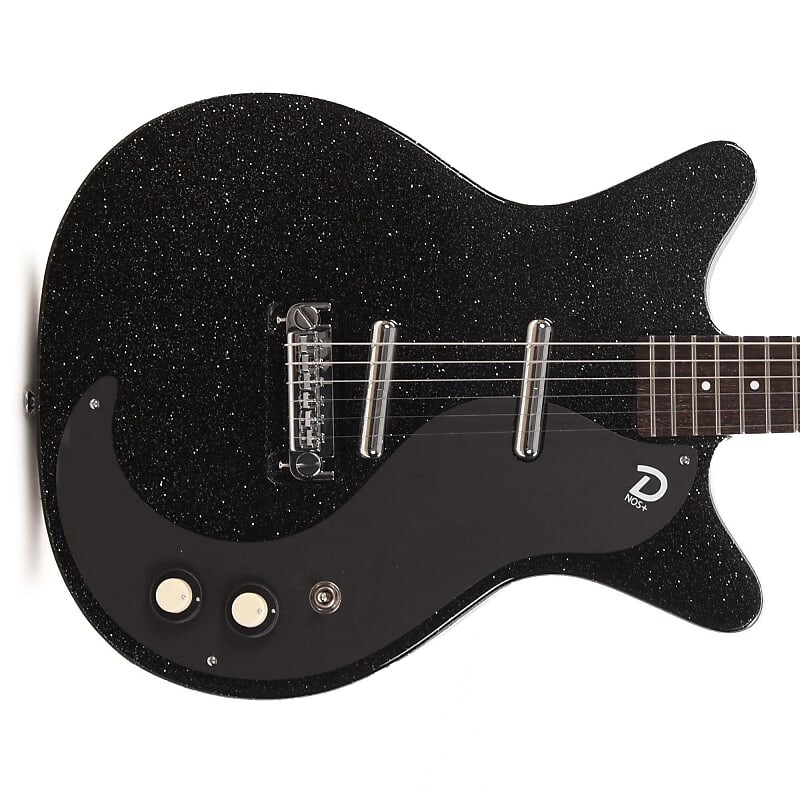 

Электрогитара Danelectro '59M NOS+ Electric Guitar Metalflake Black Out