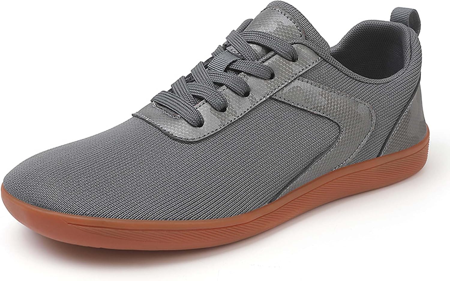 

Широкие минималистичные туфли/Мужские удобные широкие босоножки/Женские повседневные прогулочные фитнес-кроссовки/Обувь с нулевым перепадом/Горные кроссовки для офф-роуд и велоспорта Usoway, серый