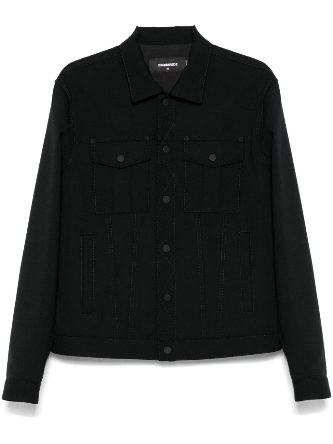 

Куртка DSQUARED2 Chic Urban, черный