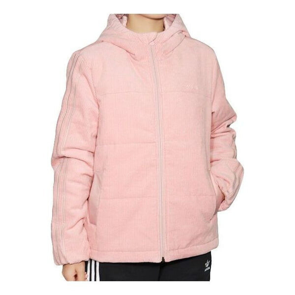 

Куртка вельветовые лоскутные стеганые Куртка Adidas, розовый