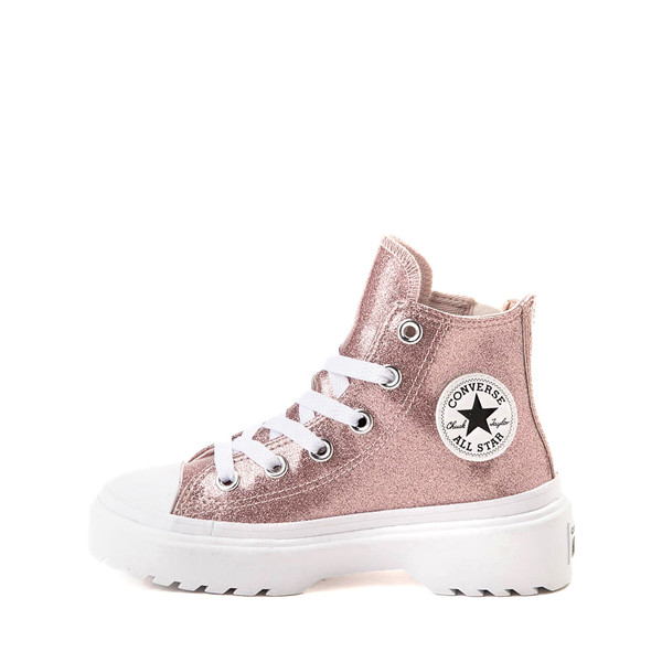 

Кроссовки Converse Chuck Taylor All Star Lugged Glitter + Gleam High-Top Sneaker, цвет Blush