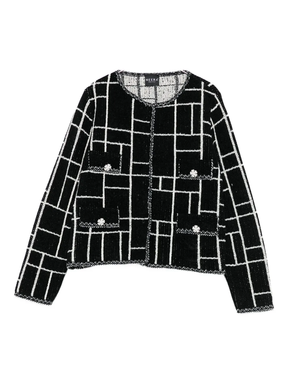 

Куртка с геометрическим узором Neera, черный