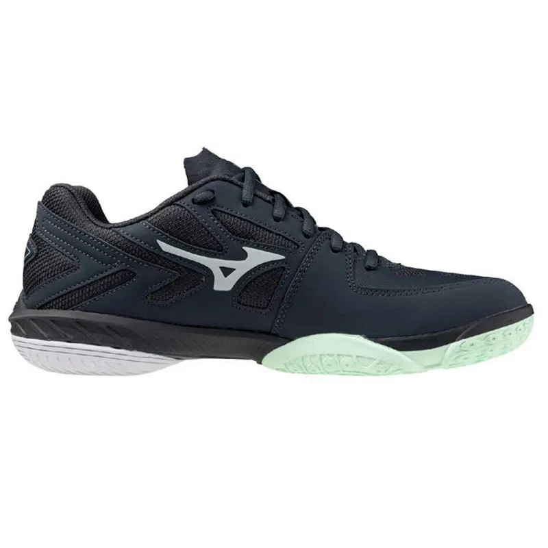 Кроссовки для бадминтона «Wave Claw EL2 WIDE» от Mizuno, 65 Gray X White X Green — фото 4