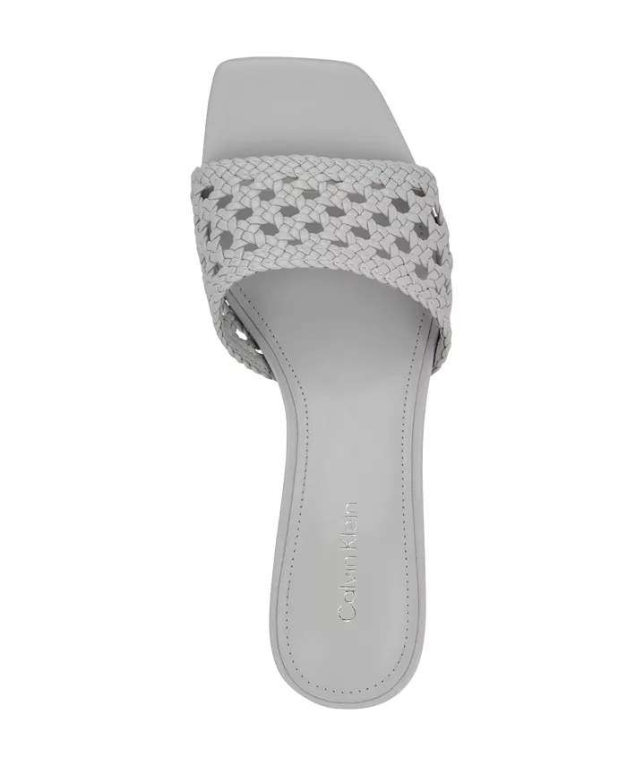 Босоножки Brianny Woven Slip-On Calvin Klein, синий — фото 4