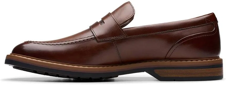 Мужские кроссовки Clarks Aldwin Stepshoes, Black (Black Leather) — фото 2