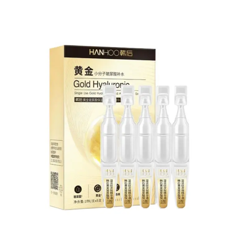 

Сыворотка с вторичным высвобождением, унисекс Hanhoo, hanho золото hyaluronic acid single-use essences liquid 1ml*5