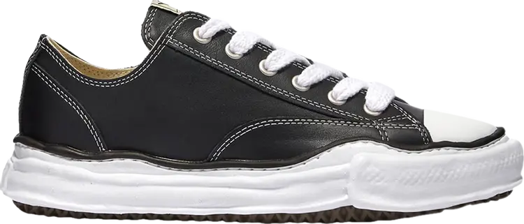 

Кроссовки Maison Mihara Yasuhiro Peterson OG Sole Leather Low 'Black', черный