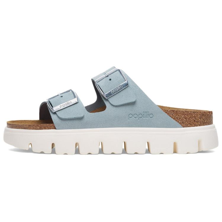 Женские сандалии Papillio с двойной пряжкой Birkenstock, Light Blue