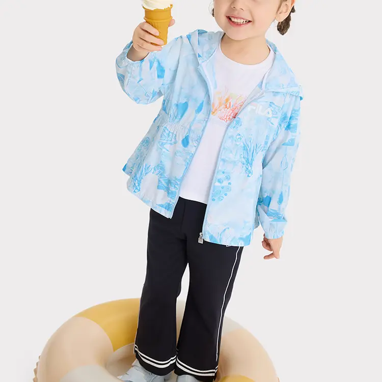 Куртка All Over Print ZA для детей 3-7 лет FILA KIDS, мультиколор — фото 3