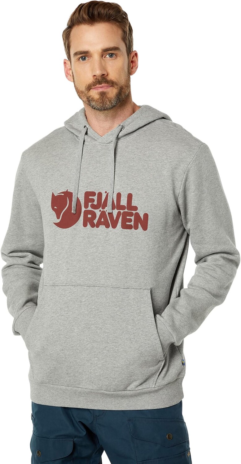 

Толстовка с логотипом Fjallraven Fjällräven, цвет Grey/Melange