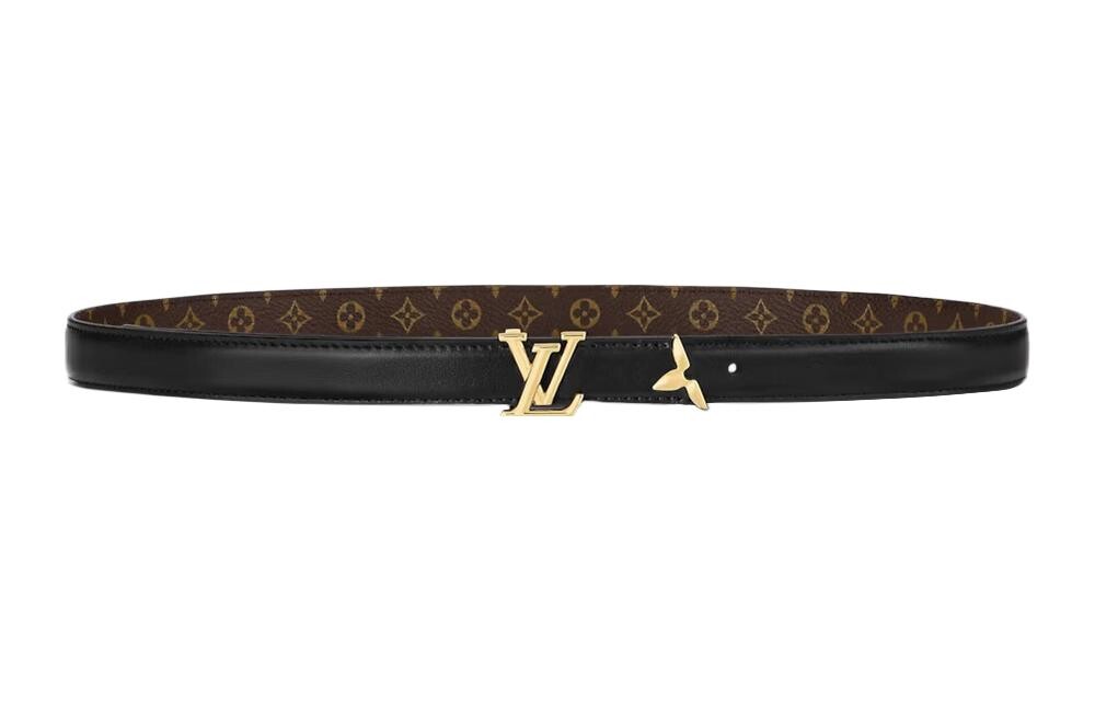 

Ремень женский Louis Vuitton Leather, черный / коричневый