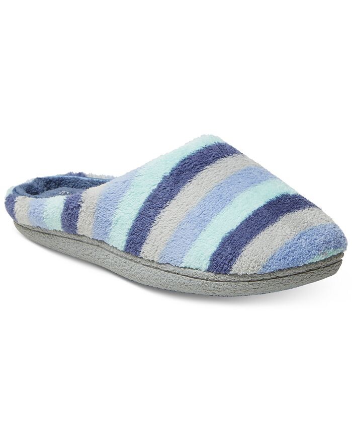 

Стеганые тапочки Terry Clog из микрофибры Leslie, только онлайн Dearfoams, синий