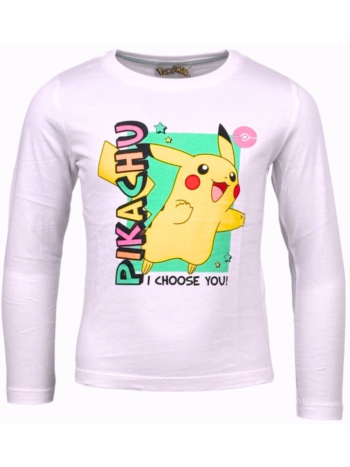 

Лонгслив Pokémon, белый