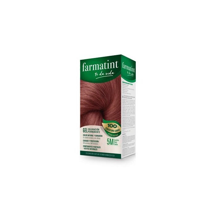 

Краска для волос Tintes Farmatint, 5M Castaño Claro Caoba