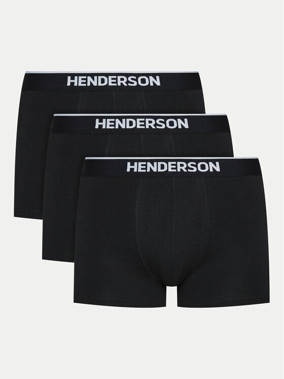

Комплект из 3 боксеров Henderson, черный