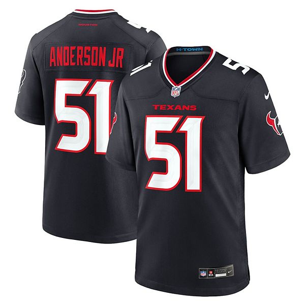 

Мужская игровая футболка Will Anderson Jr Houston Texans в цвете navy Nike