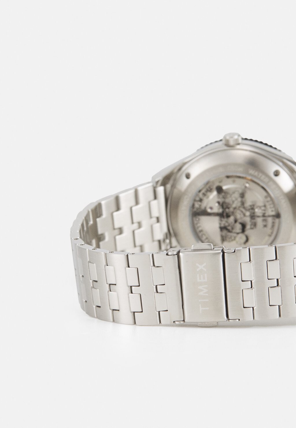 

Часы AUTOMATIC PEANUTS MASKED MARVEL DIAL TOP RING BRACELET Timex, серебристый