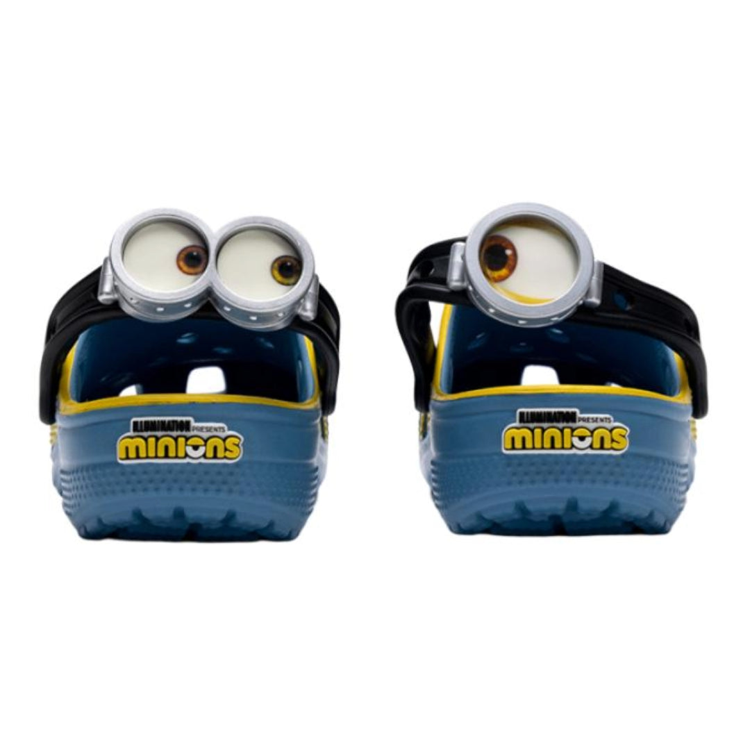 Тапочки (GS) Crocs X Me Classic Clog 'Blue Yellow' 209489-001, синий — фото 3