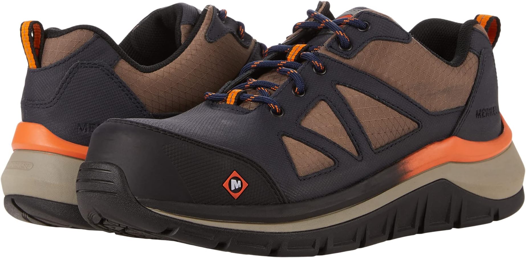

Кроссовки Merrell Work Fullbench Speed CF, цвет Brindle