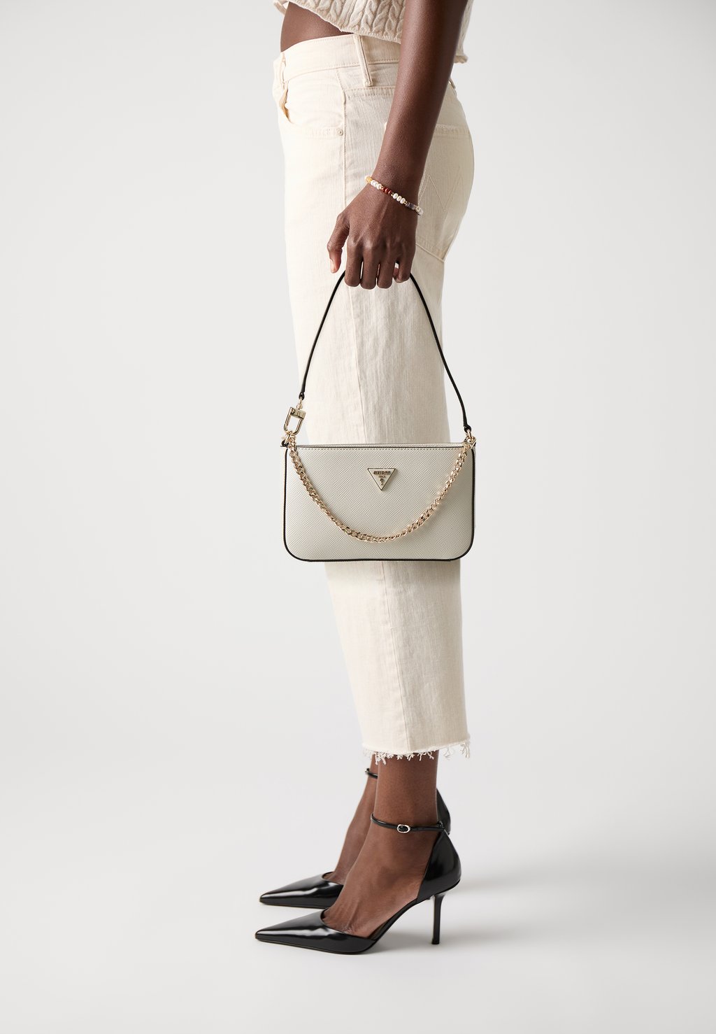 

Сумка NOELLE MINI BAG Guess, кремовый