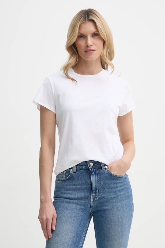 

Хлопковая футболка Filippa K, белый
