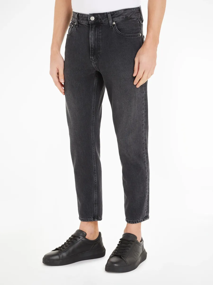 

Джинсы для папы Calvin Klein Jeans "DAD JEAN", модель с 5 карманами, черный