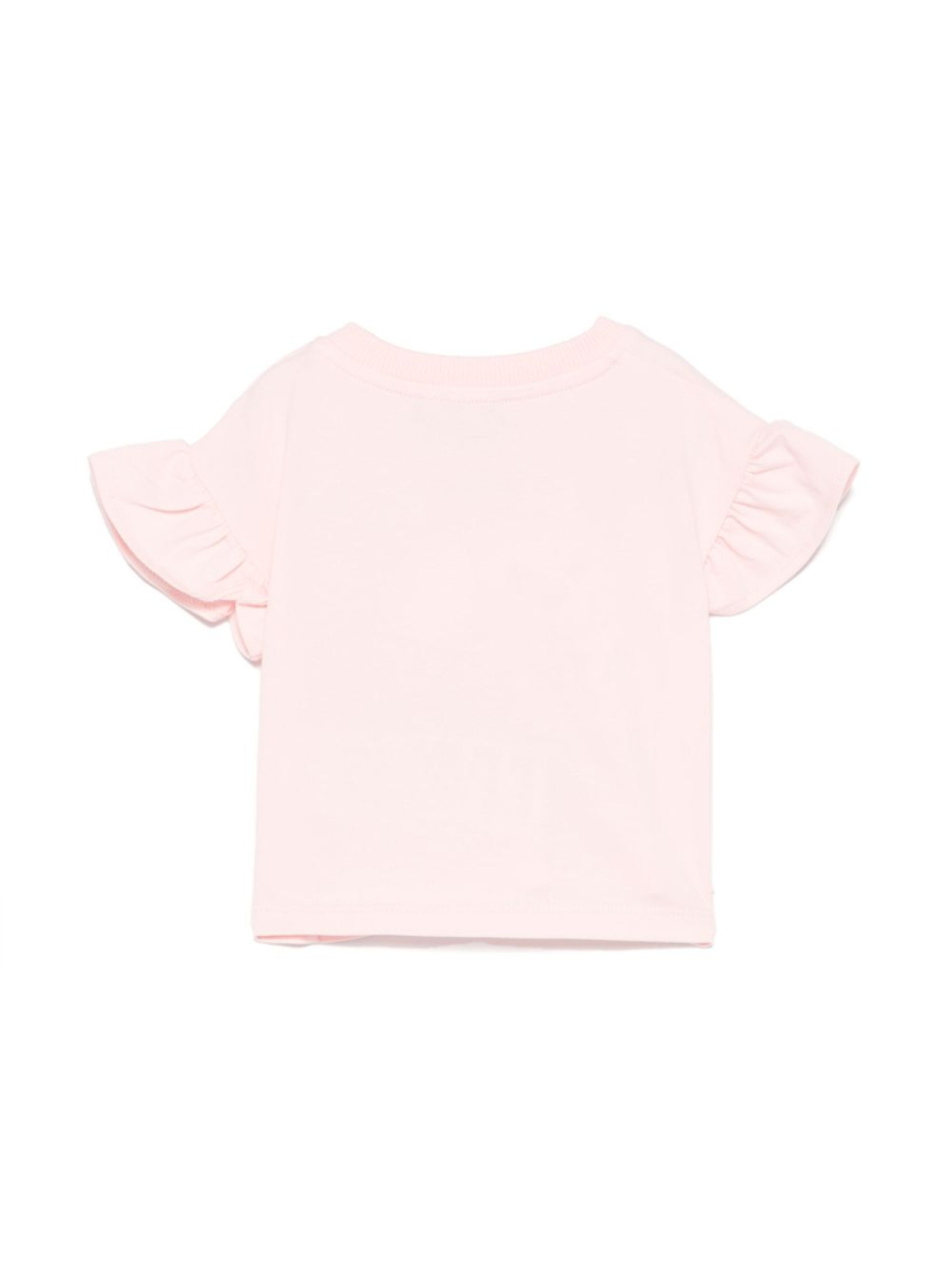 Футболка Teddy Bear Moschino Kids, розовый — фото 2