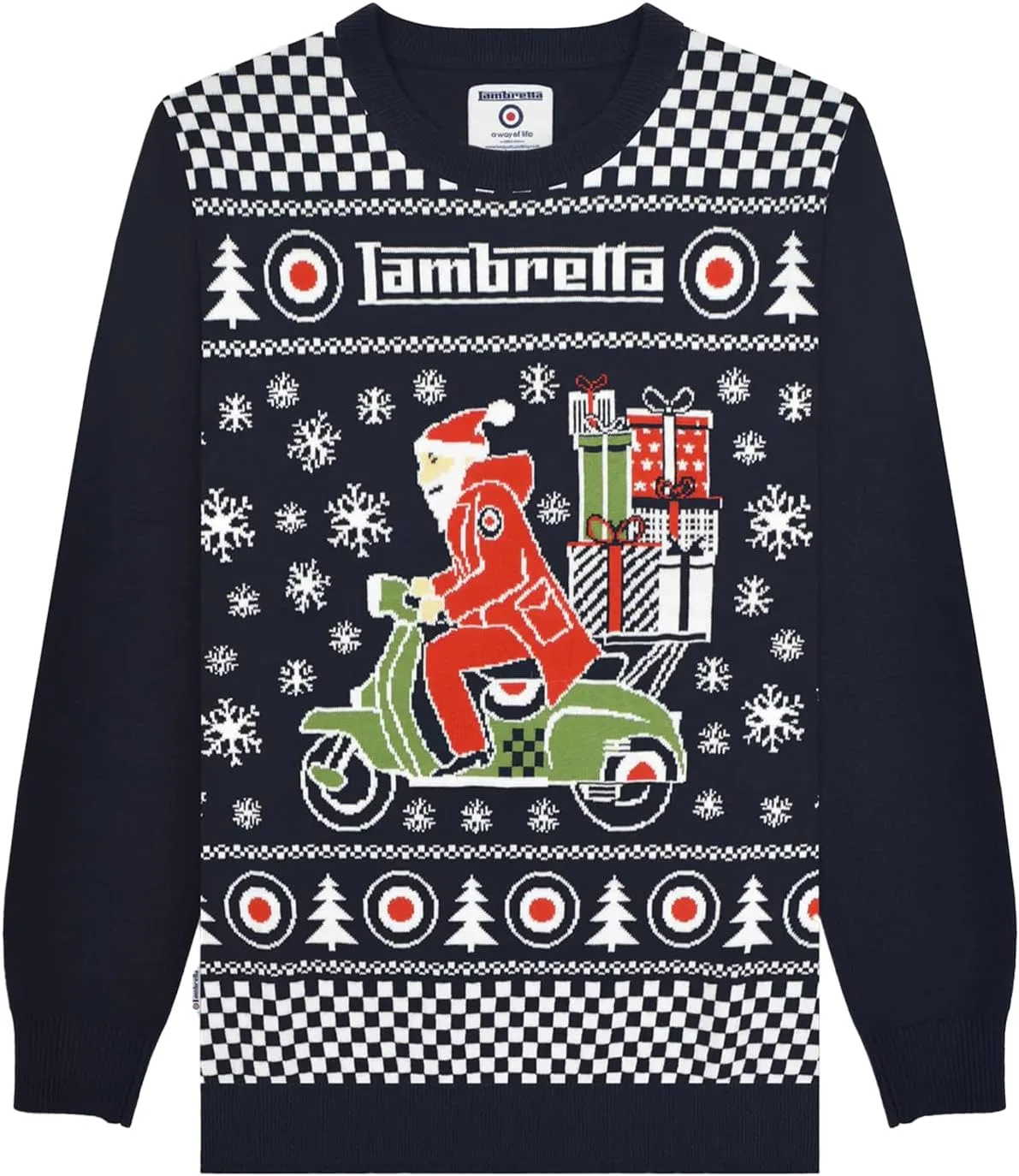 

Lambretta мужской свитер Scooter Christmas