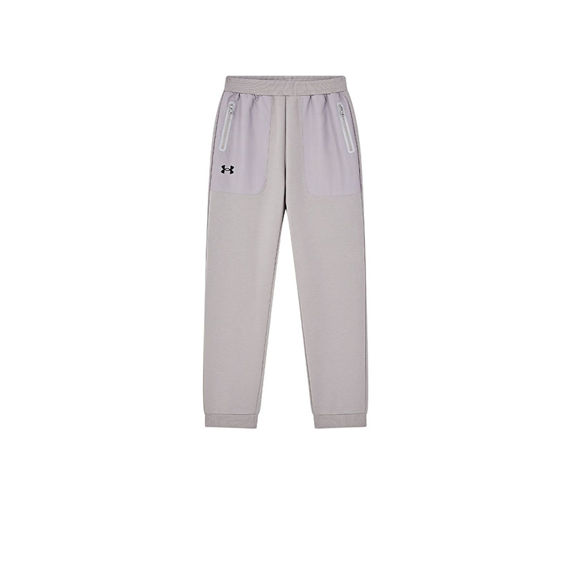Детские спортивные штаны Under Armour, светло-серые — фото 2