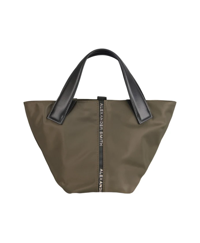 

Маленькая сумочка Lauren с плечевым ремнем из нейлона цвета хаки. Alexander Smith, зеленый
