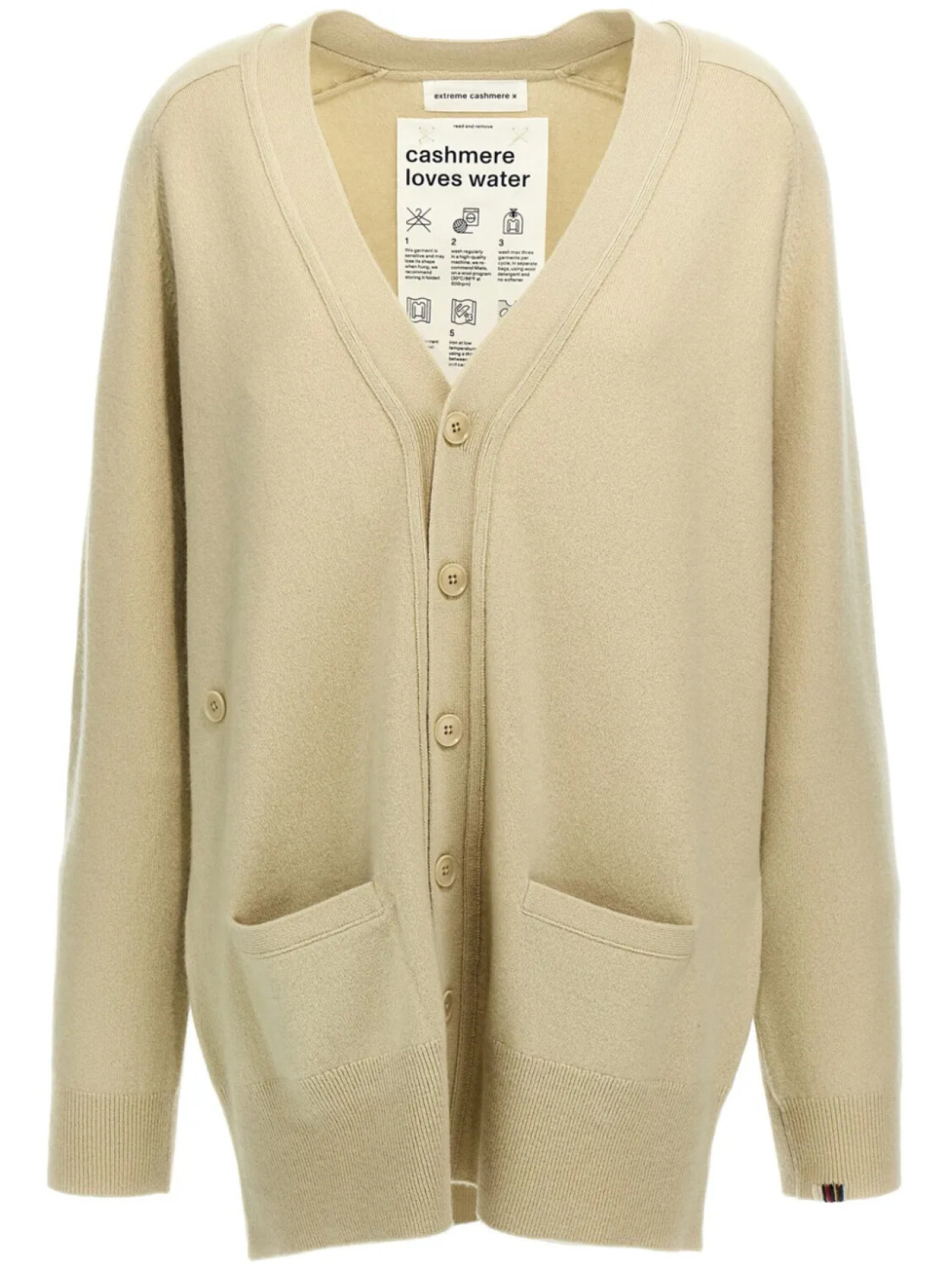 

Extreme cashmere кардиган N°117 Desert, нейтральный