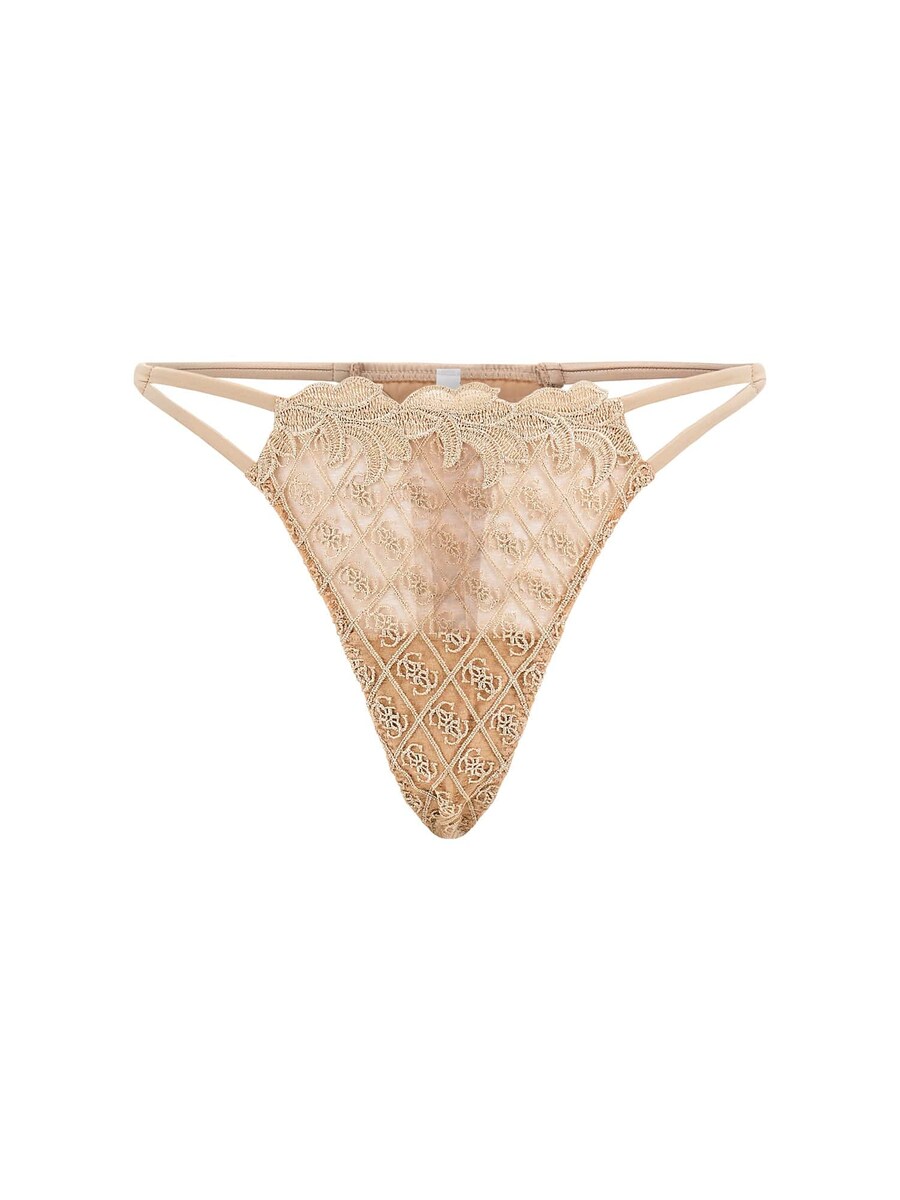 

Стринги GUESS Ebby, бежевый