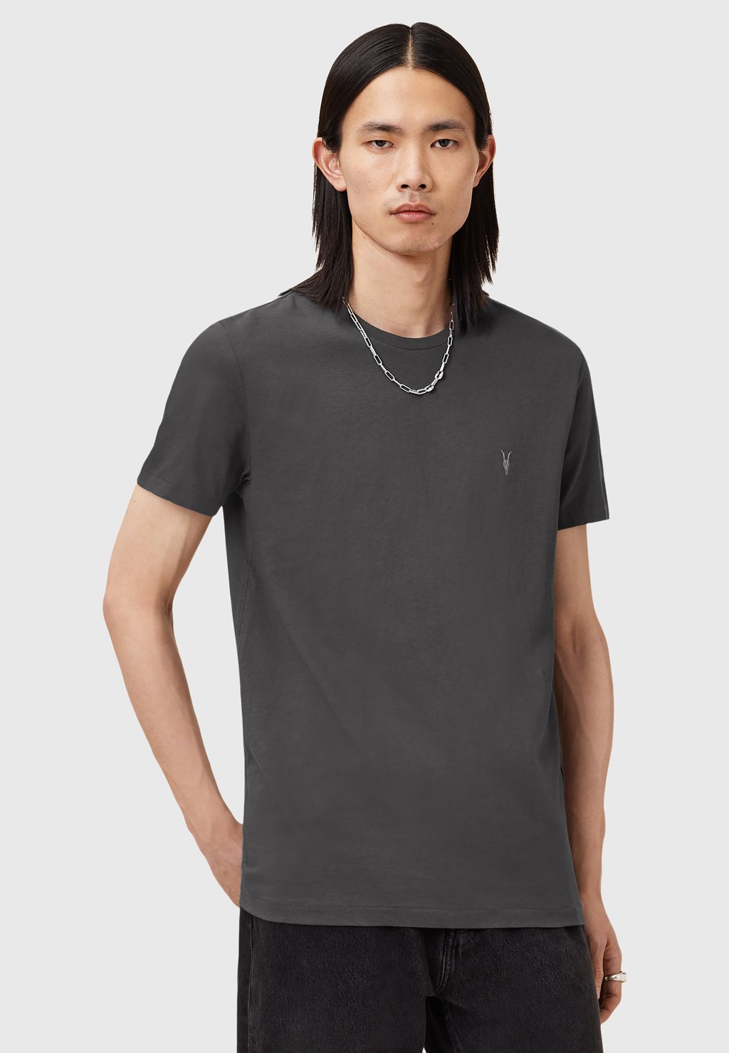 

Базовая футболка TONIC CREW AllSaints, серый