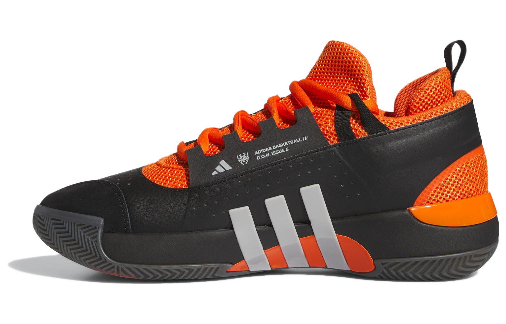 

Кроссовки adidas D.O.N. Issue #5 Black Orange, черный/оранжевый