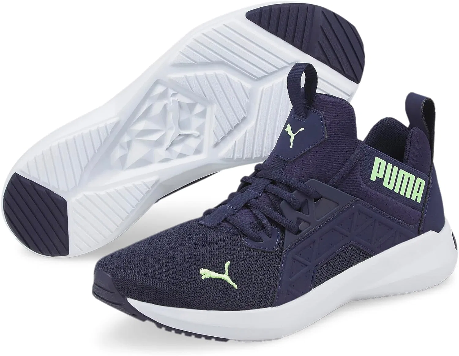Мужские кроссовки PUMA Softride Enzo NXT, Peacoat Fizzy Lime — фото 2