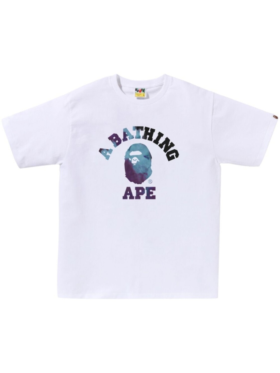 

Футболка с логотипом BATHING APE A Bathing Ape, белый