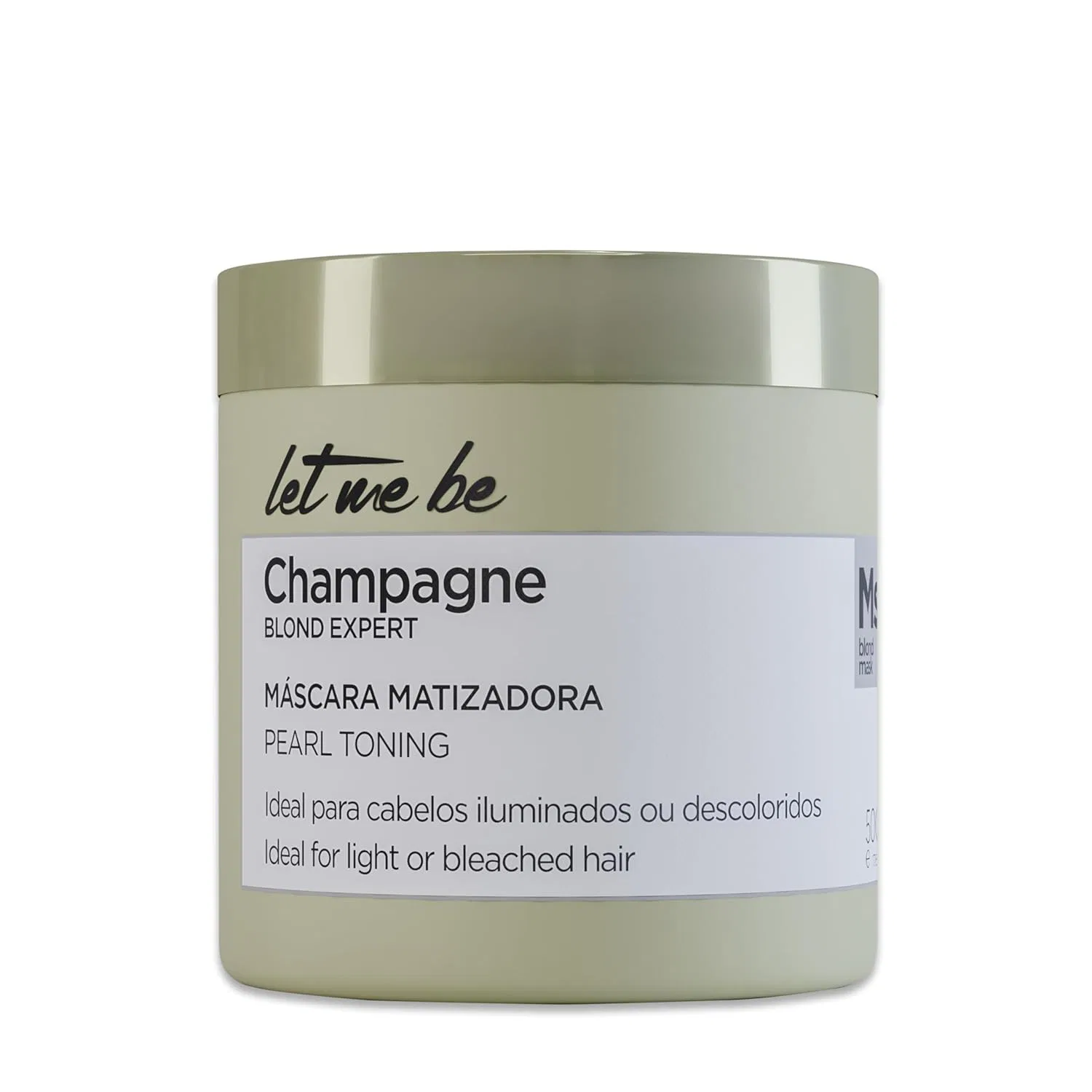 Тонирующая маска Let Me Be Blond Up «Champagne» с жемчужным эффектом 500 г Let Me Be, Champagne - Pearl Effect
