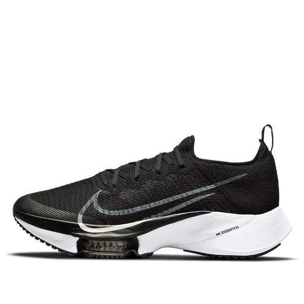 

Кроссовки air zoom tempo next% flyknit 'black white' Nike, черный