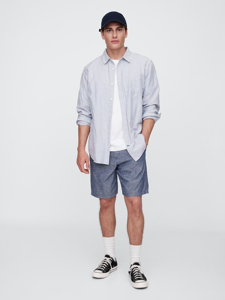

Тканевые шорты GAP, синий