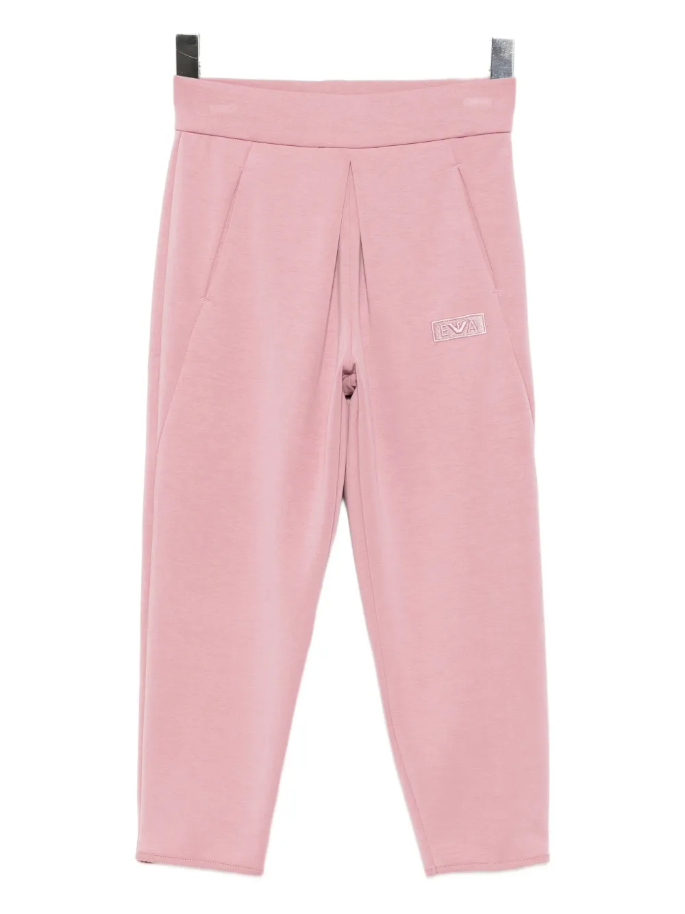 

Брюки с нашивкой-логотипом Emporio Armani Kids, розовый