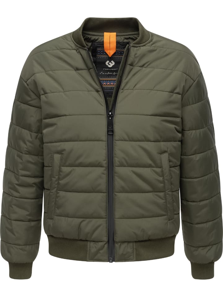 

Пуховик ragwear, цвет dark olive