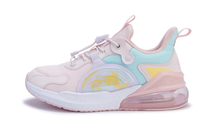 

361° Детские повседневные ботинки с антискользящей подошвой и амортизацией pastel pink