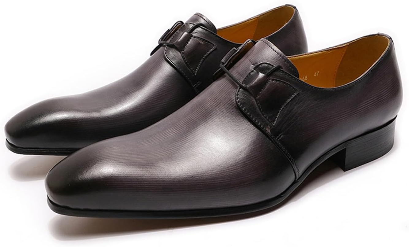 

Мужские классические туфли Santimon из натуральной кожи, удобные дерби на шнурках в итальянском стиле для свадьбы, деловой встречи и офисной носки, серый