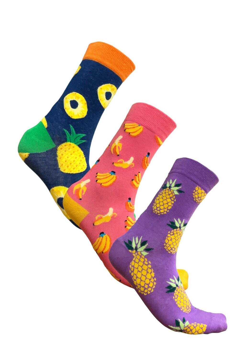 

Носки 3-PACK FRUITS Mr Ukko, мультиколор