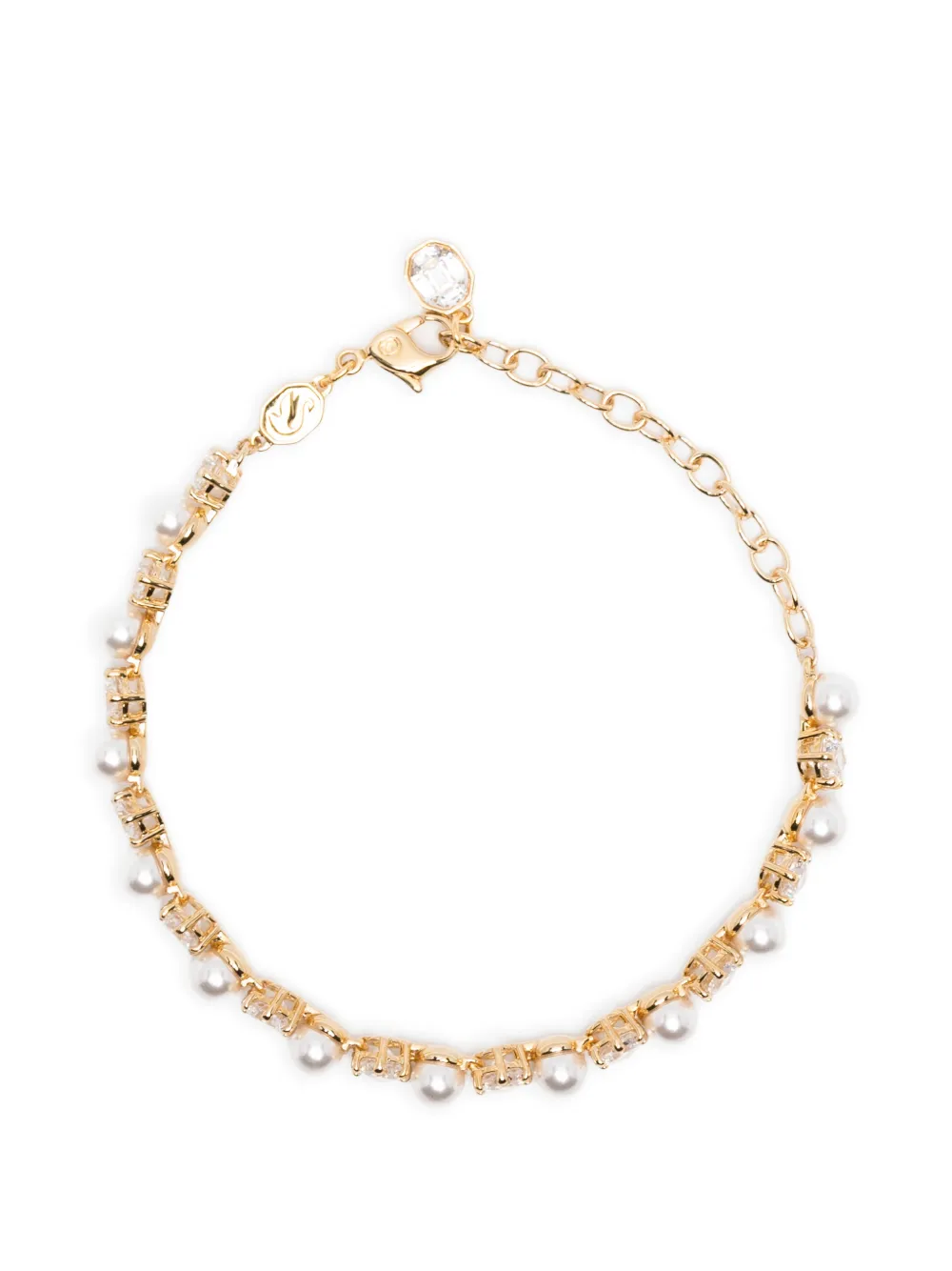 

Браслет Matrix Tennis Swarovski, золотой