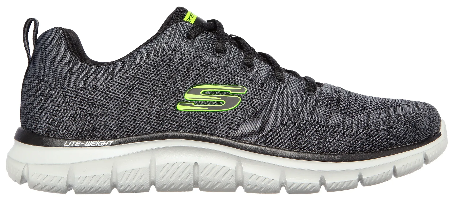 Кроссовки Skechers "TRACK", повседневная обувь, полуботинки, туфли на шнуровке с мягкой стелькой, серый — фото 3
