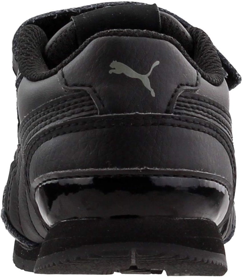 Кроссовки Puma St Runner унисекс-детские на липучке, черный — фото 4