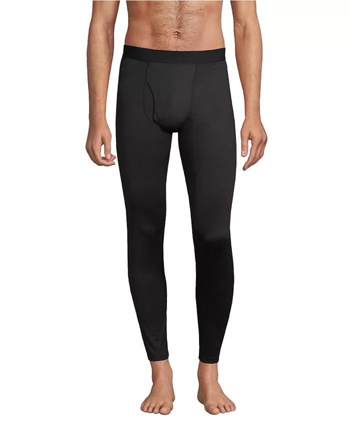 

Брюки термобелья Big & Tall Stretch Thermaskin, базовый слой Lands' End, синий