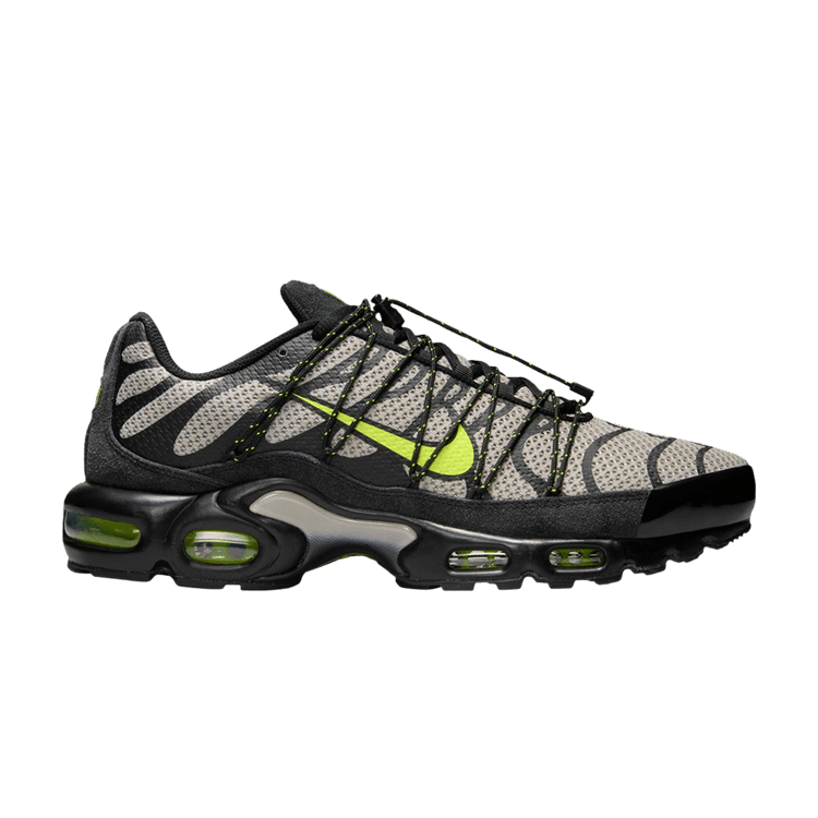

Кроссовки Nike Air Max Plus Utility 'Black College Grey Volt', серый
